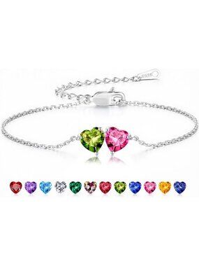 Personalized Birthstone Bracelets for Women - Customizable Gemstone Jewelry